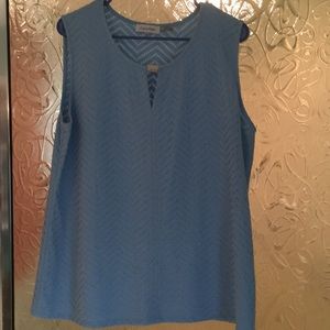 Calvin Klein blue shell, xl, like new